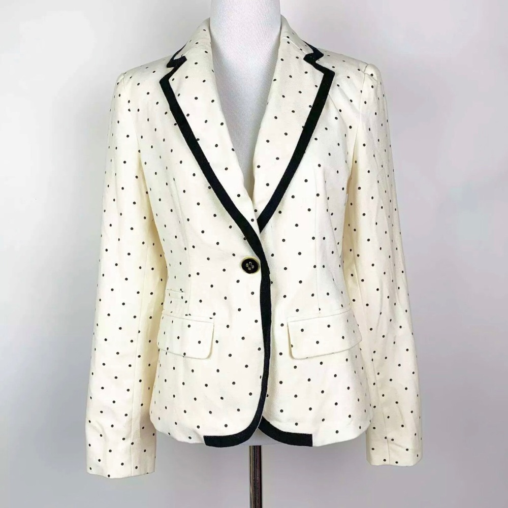 LIKE NEW cute Polka Dot Blazer